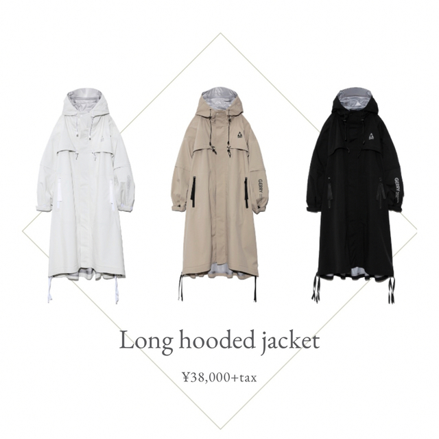 FRAY I.D×GERRY】 ロングフードジャケット ベージュ ベージュ 【5%OFF