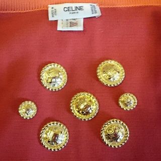 美品！セリーヌ CELINE ボタン5個セット ゴールド