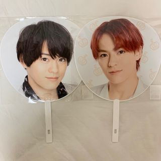 ジャニーズ(Johnny's)の松倉海斗　団扇　TravisJapan(アイドルグッズ)