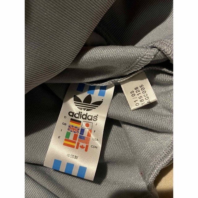 美品 2005年製 adidas トラックジャケット ジャージ万国旗タグ