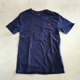 ポロ(POLO（RALPH LAUREN）)の美品　ポロラルフローレン　ロゴTee レディースS 　ボーイズ140cm(Tシャツ(半袖/袖なし))