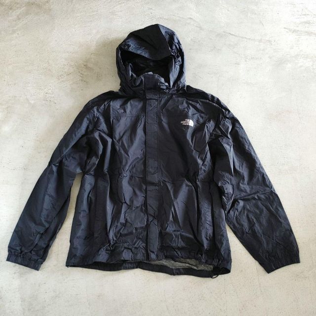 THE NORTH FACE(ザノースフェイス)のオールド　ザノースフェイス マウンテンライトジャケット ハイベントブラック xl メンズのジャケット/アウター(ナイロンジャケット)の商品写真