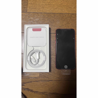 アイフォーン(iPhone)のiPhone SE3 第3世代　Product RED 64GB 新品　未使用(スマートフォン本体)