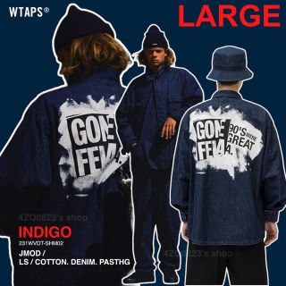 WTAPS JMOD LS COTTON DENIM PASTHG L | www.jarussi.com.br