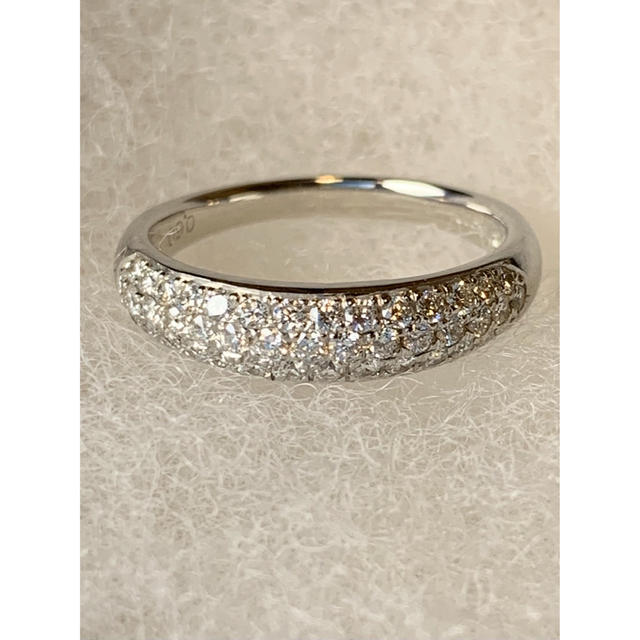モニケンダム　プラチナダイヤモンドパヴェリング レディースのアクセサリー(リング(指輪))の商品写真