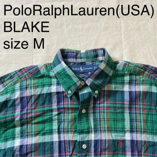 ポロラルフローレン(POLO RALPH LAUREN)のPoloRalphLauren(USA)ビンテージマドラスチェックシャツ(シャツ)