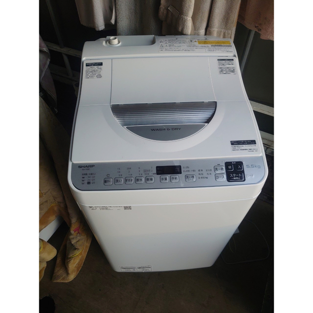 専門店の安心の1ヶ月保証付 C5506☆2021年製美品☆パナソニック洗濯機
