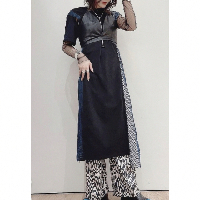 Ameri VINTAGE(アメリヴィンテージ)の新品未使用AMERI GEOMETRIC PATTERN LOOSE PANTS レディースのパンツ(カジュアルパンツ)の商品写真