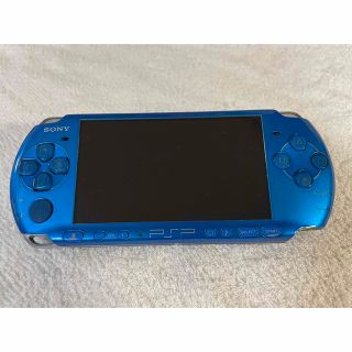 プレイステーションポータブル(PlayStation Portable)の☆動作品☆ PSP-3000  バイブラントブルー(携帯用ゲーム機本体)