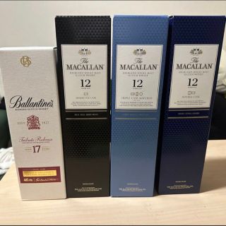 マッカラン　12年　バランタイン17年　セット