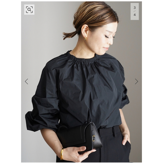 DEUXIEME CLASSE(ドゥーズィエムクラス)のDeuxieme Classe *Volume sleeve レディースのトップス(シャツ/ブラウス(長袖/七分))の商品写真