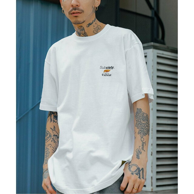 Subciety(サブサエティ)の【WHITE】【XX-LARGE】Subciety/(U)Cereal TEE その他のその他(その他)の商品写真