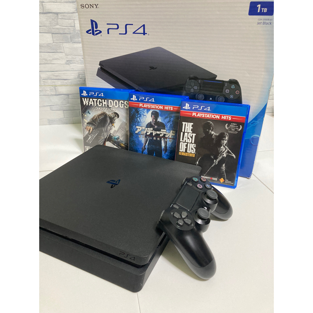 PlayStation4 - PlayStation4 CUH-2000BB01 ジェット・ブラック 1TBの ...