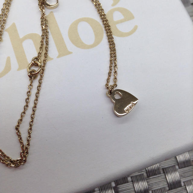 Chloe(クロエ)のクロエ☆ハートTOPネックレス レディースのアクセサリー(ネックレス)の商品写真