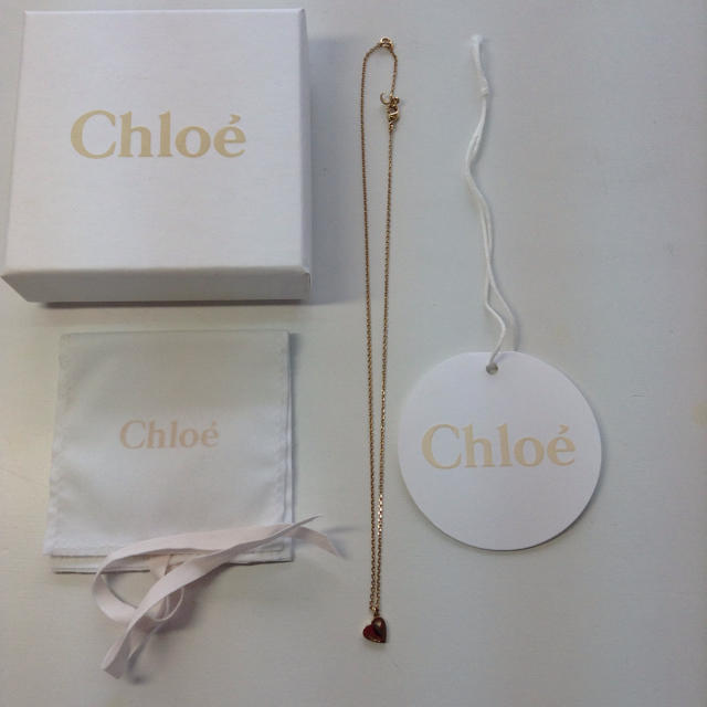 Chloe(クロエ)のクロエ☆ハートTOPネックレス レディースのアクセサリー(ネックレス)の商品写真