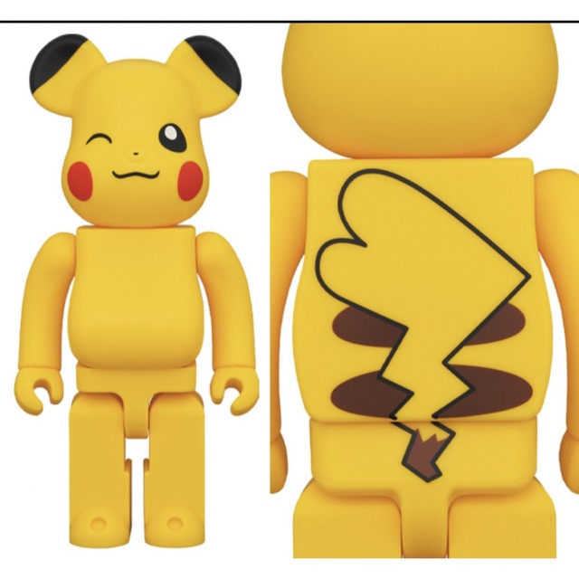 BE@RBRICK ベアブリック ピカチュウ Female Ver. 1000％-