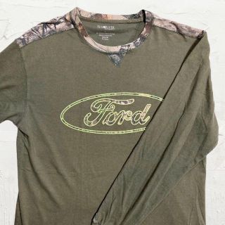 KCJ ビンテージ   Ford　フォード　枯葉　リンガー　ラグラン Tシャツ(Tシャツ/カットソー(七分/長袖))