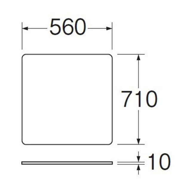 【色: ベージュ】SANEI 洗濯機用トレー 水滴や傷から床を守る 二槽式・大型