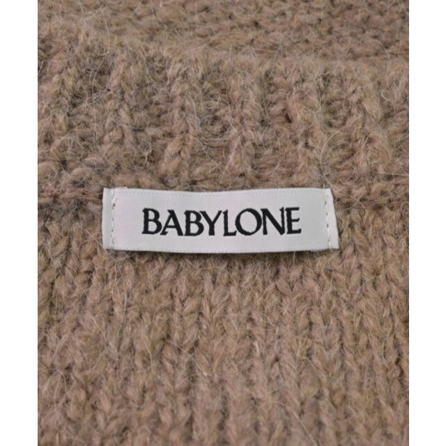 BABYLONE(バビロン)のBABYLONE バビロン ベスト F 茶 【古着】【中古】 レディースのトップス(ベスト/ジレ)の商品写真