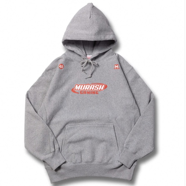 トップスMURASH GAMING LOGO HOODIE / GRY