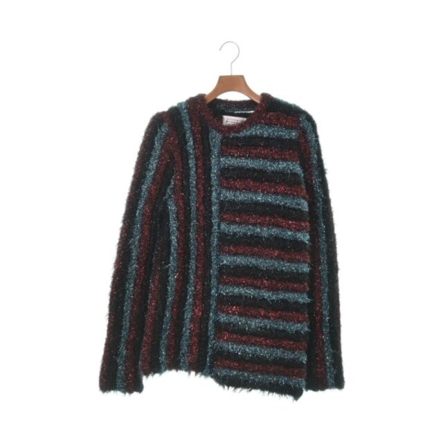 ニット/セーター Maison Margiela ニット・セーター S 黒x赤x水色(総柄
