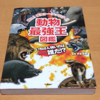 動物最強王図鑑　水中最強王図鑑　２冊セット(絵本/児童書)