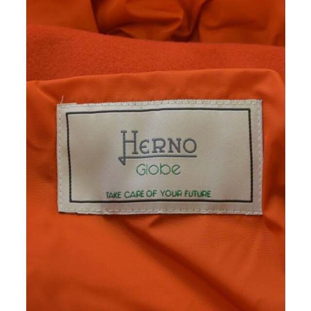 HERNO ヘルノ ダウンジャケット/ダウンベスト 50(XL位) オレンジ
