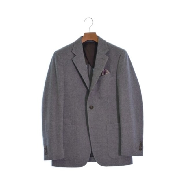 Ermenegildo Zegna テーラードジャケット -(S位) グレー