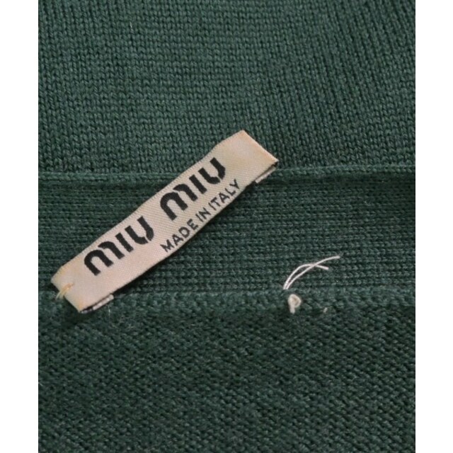 Miu Miu ミュウミュウ ニット・セーター 36(XS位) 緑 |