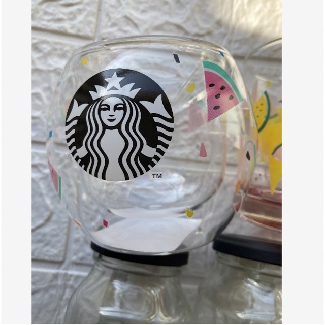Starbucks Coffee(スターバックスコーヒー)のスタバ・スターバックス　グラス・コップ インテリア/住まい/日用品のキッチン/食器(タンブラー)の商品写真