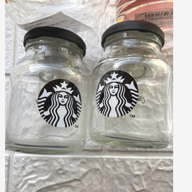 Starbucks Coffee(スターバックスコーヒー)のスタバ・スターバックス　グラス・コップ インテリア/住まい/日用品のキッチン/食器(タンブラー)の商品写真