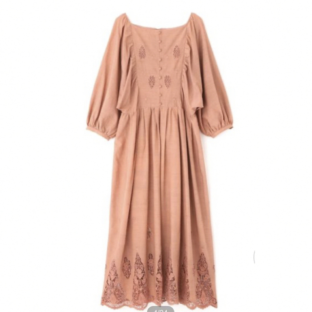 JILLSTUART - JILLSTUART パンジーボリュームスリーブワンピースの通販