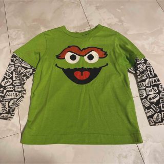 セサミストリート(SESAME STREET)のセサミストリート　オスカー　110  長袖Tシャツ(Tシャツ/カットソー)