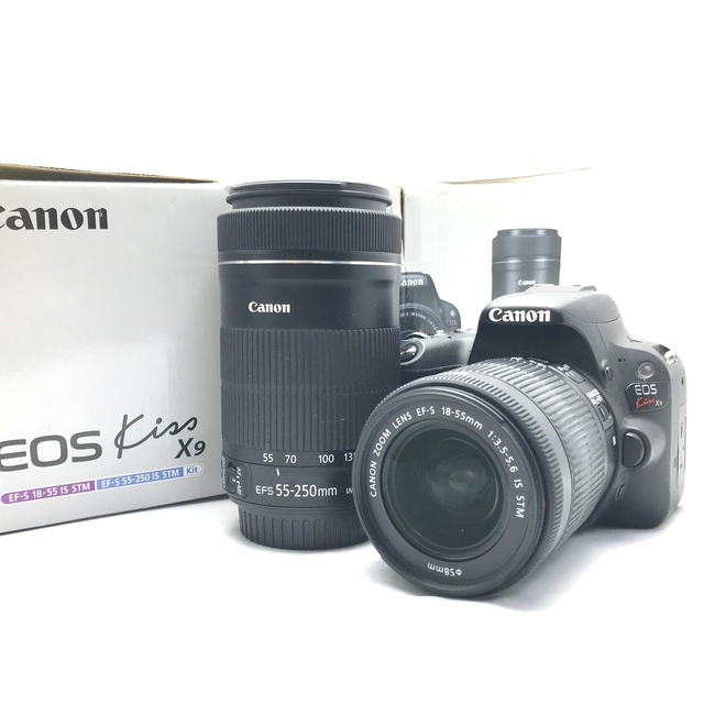 Canon EOS kiss x9 ダブルズームレンズキット♪安心フルセット