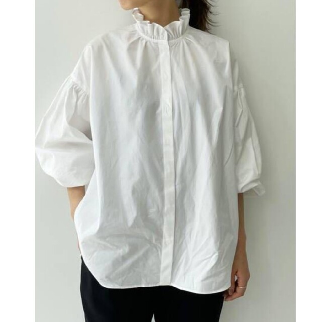 レディースL'Appartement Stand Frill Blouse