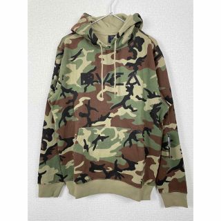 新品 RVCA 迷彩柄パーカー