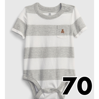 ベビーギャップ(babyGAP)の 【新品】GAPロンパース70★(ロンパース)