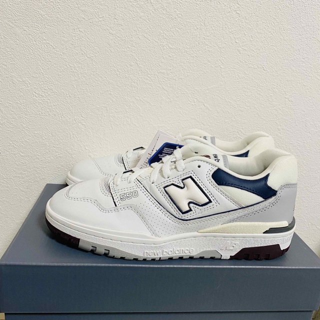 New Balance 550 "Navy/Maroon" 26cm