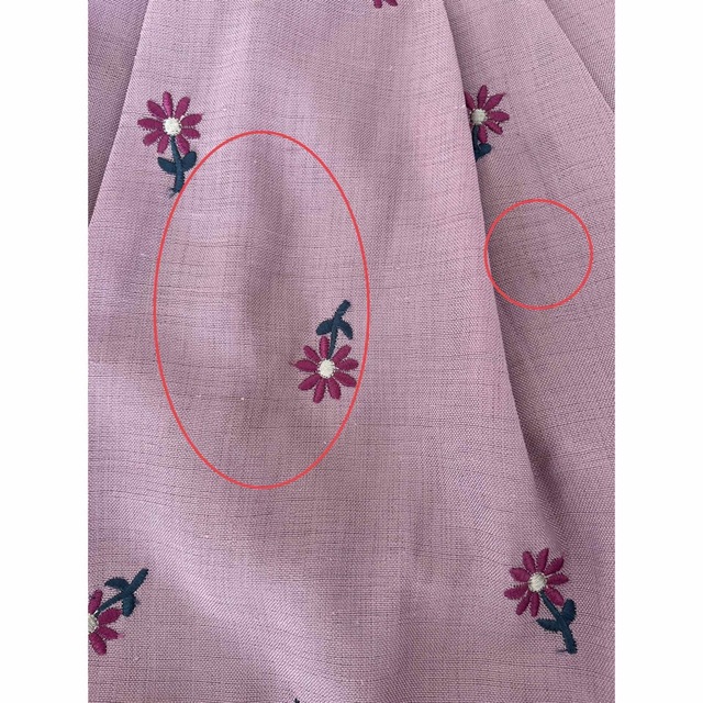 REDYAZEL(レディアゼル)のレディアゼル　花柄刺繍スカート　ＲＥＤＹＡＺＥＬ レディースのスカート(ロングスカート)の商品写真