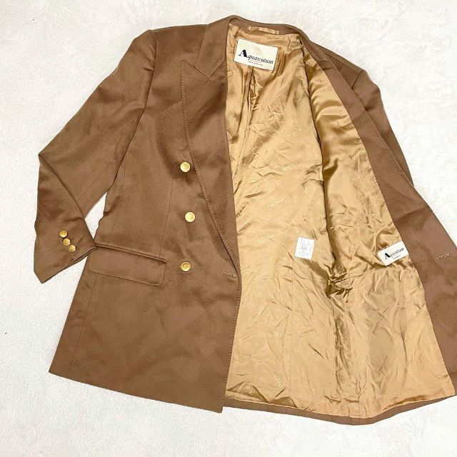 カシミヤ100%✨】☆アクアスキュータム☆テーラードジャケット☆M