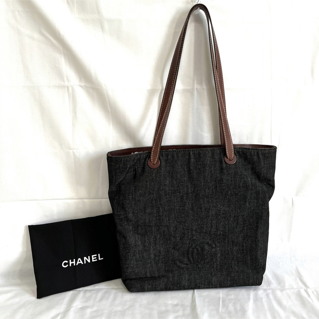 ◎未使用に近い◎ CHANEL デニム トートバッグ A4収納可 マザーズ