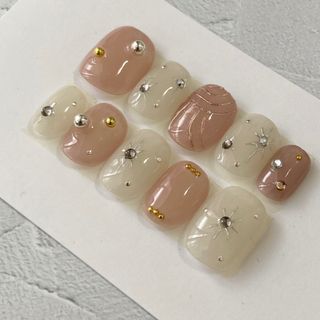 現品 / NAILTIP - 54 ハンドメイドのアクセサリー(ネイルチップ)の商品写真