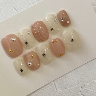 現品 / NAILTIP - 54 ハンドメイドのアクセサリー(ネイルチップ)の商品写真