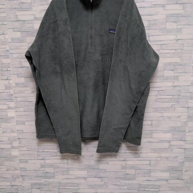 シンチラ】パタゴニア Patagonia フリース ハーフジップ グレー XL