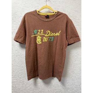 ディーゼル(DIESEL)のディーゼル ポロシャツ DIESEL 半袖 Tシャツ ブラウン Mサイズ(Tシャツ/カットソー(半袖/袖なし))