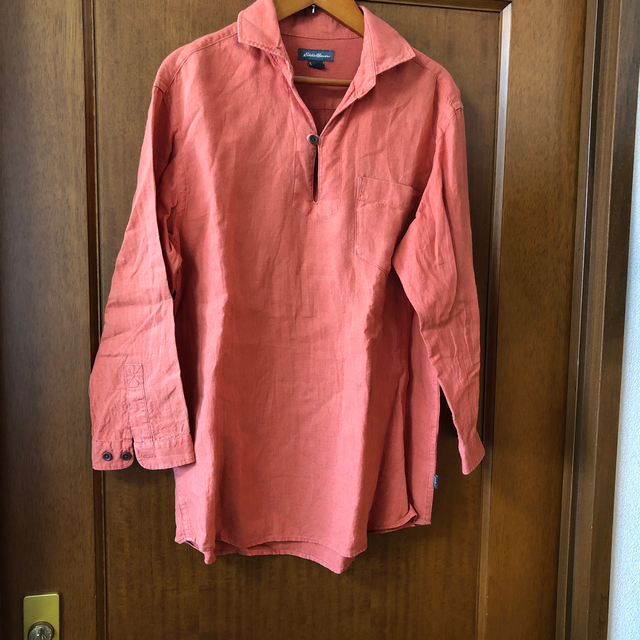 Eddie Bauer - Eddie Bauer メンズシャツ 麻100%の通販 by うちこ's