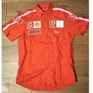 フィラ(FILA)のフェラーリ f1  シャツ 2003年 FILA製(ポロシャツ)