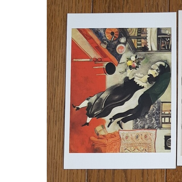 MoMA ホストカード　シャガール エンタメ/ホビーの美術品/アンティーク(その他)の商品写真