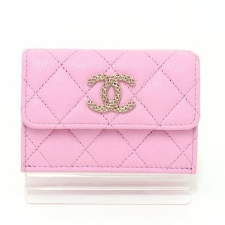 CHANEL - シャネル CHANEL スモール フラップ ウォレット ライラック