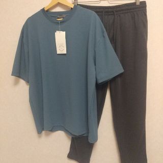 シマムラ(しまむら)のseasonreason セットアップ 部屋着 ルームウェア パジャマ(Tシャツ/カットソー(半袖/袖なし))